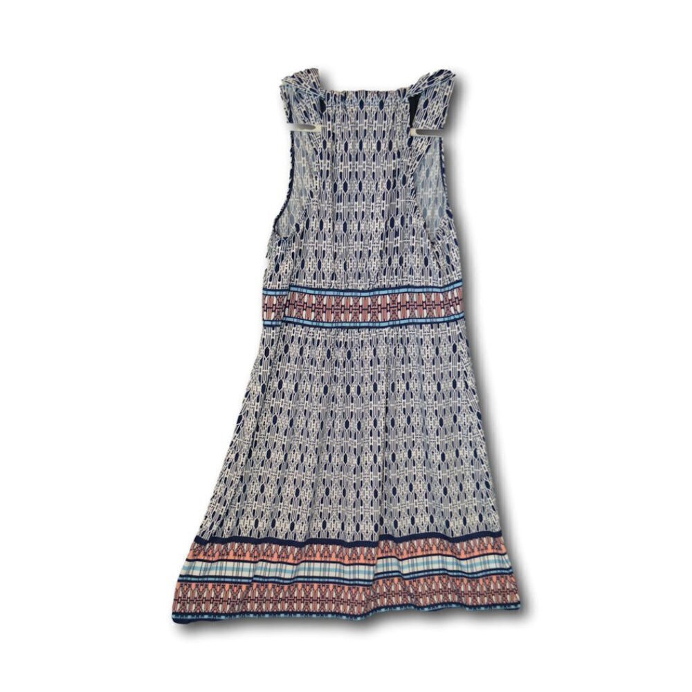 Max Studio Geometric Pattern Sundress M - Picture 2 of 2